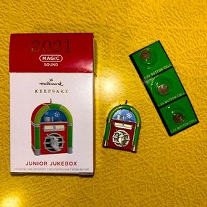 Jukebox ornament-light up- brand new